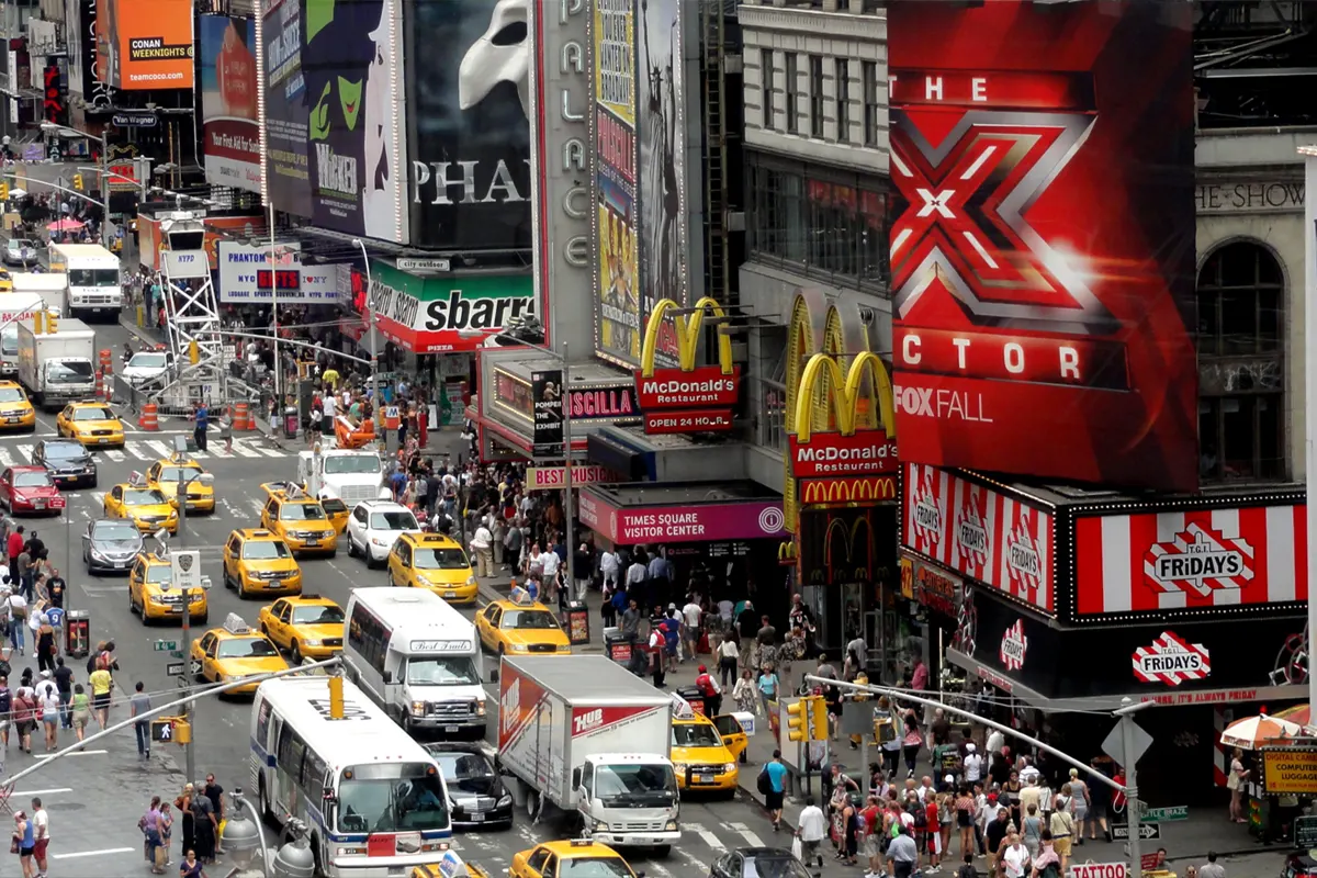 Bustle in NYC